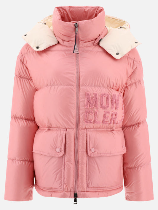 Down jackets 100% poliammide - Imbottitura: piumino e piuma  Pink - Moncler Women | PLP | VIETTI Online Store 
