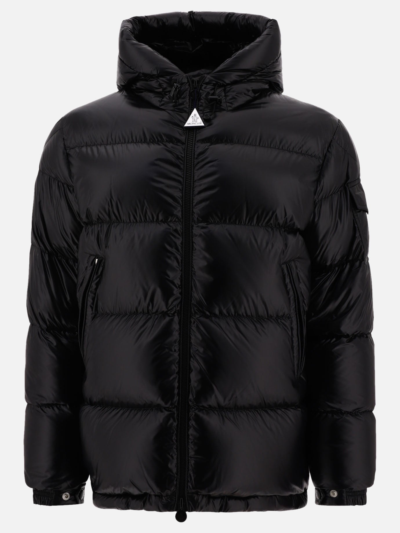 Down jackets 100% poliammide - Imbottitura: piumino e piuma  Black - Moncler Men | PDP | VIETTI Online Store | thumbnail