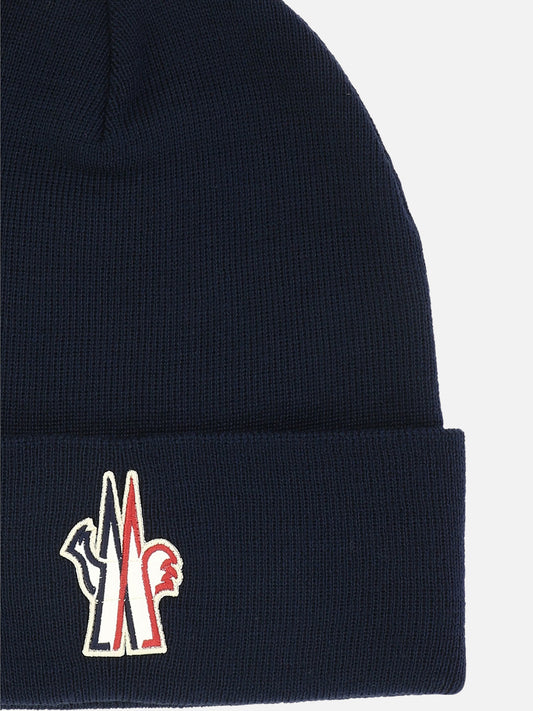 Beanies 100% lana vergine  Blue - Moncler Grenoble Men | PLP | VIETTI Online Store | 2
