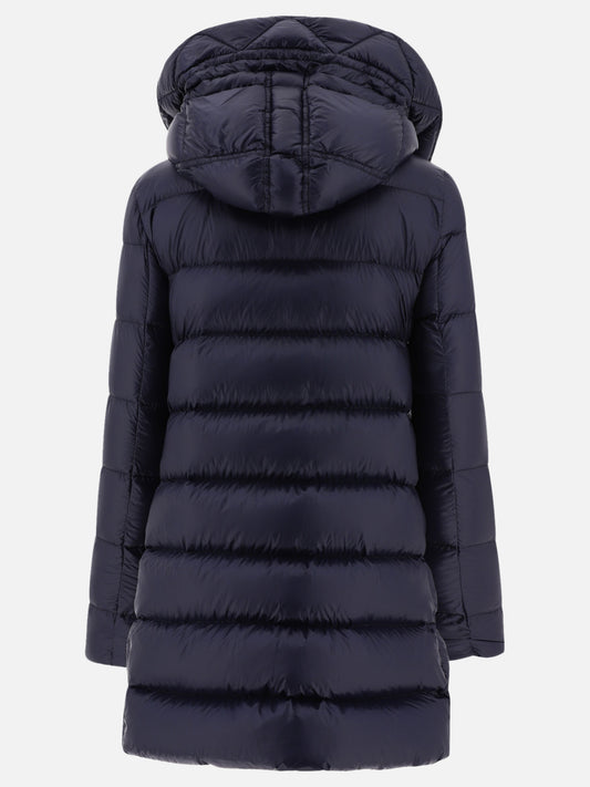 Down coats 100% poliammide - Imbottitura: piumino e piuma  Blue - Moncler Women | PLP | VIETTI Online Store | 2
