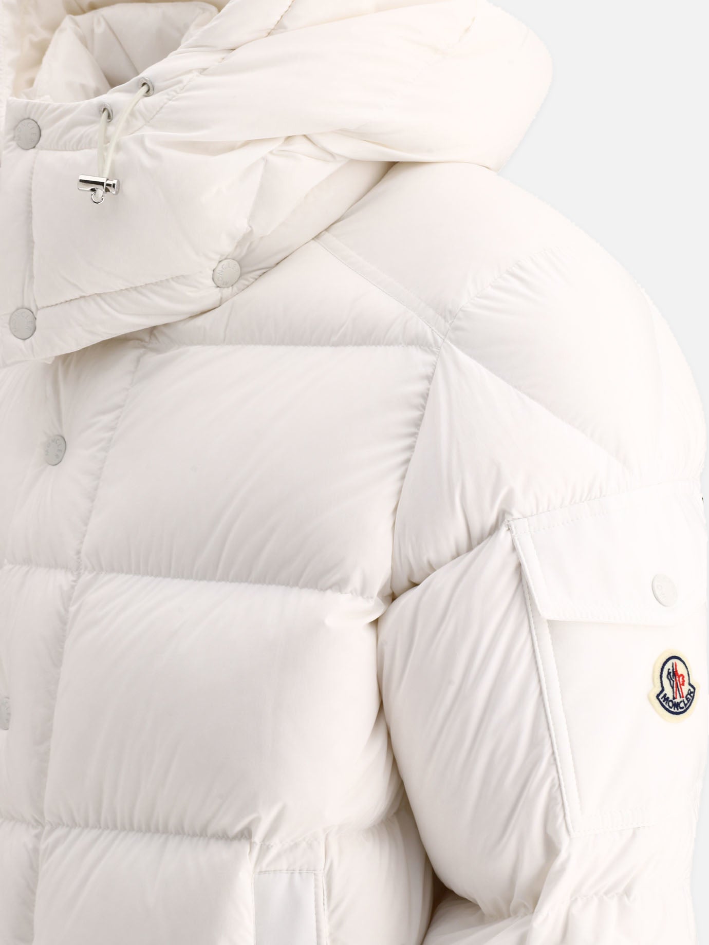Down coats 100% polyamide - Padding: down and feathers  White - Moncler Men | PDP | VIETTI Online Store | thumbnail_4