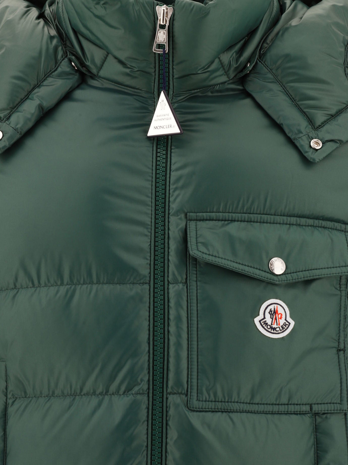 Down jackets 100% poliammide - Imbottitura: piumino e piuma  Green - Moncler Men | PDP | VIETTI Online Store | Zoom-Modal_3
