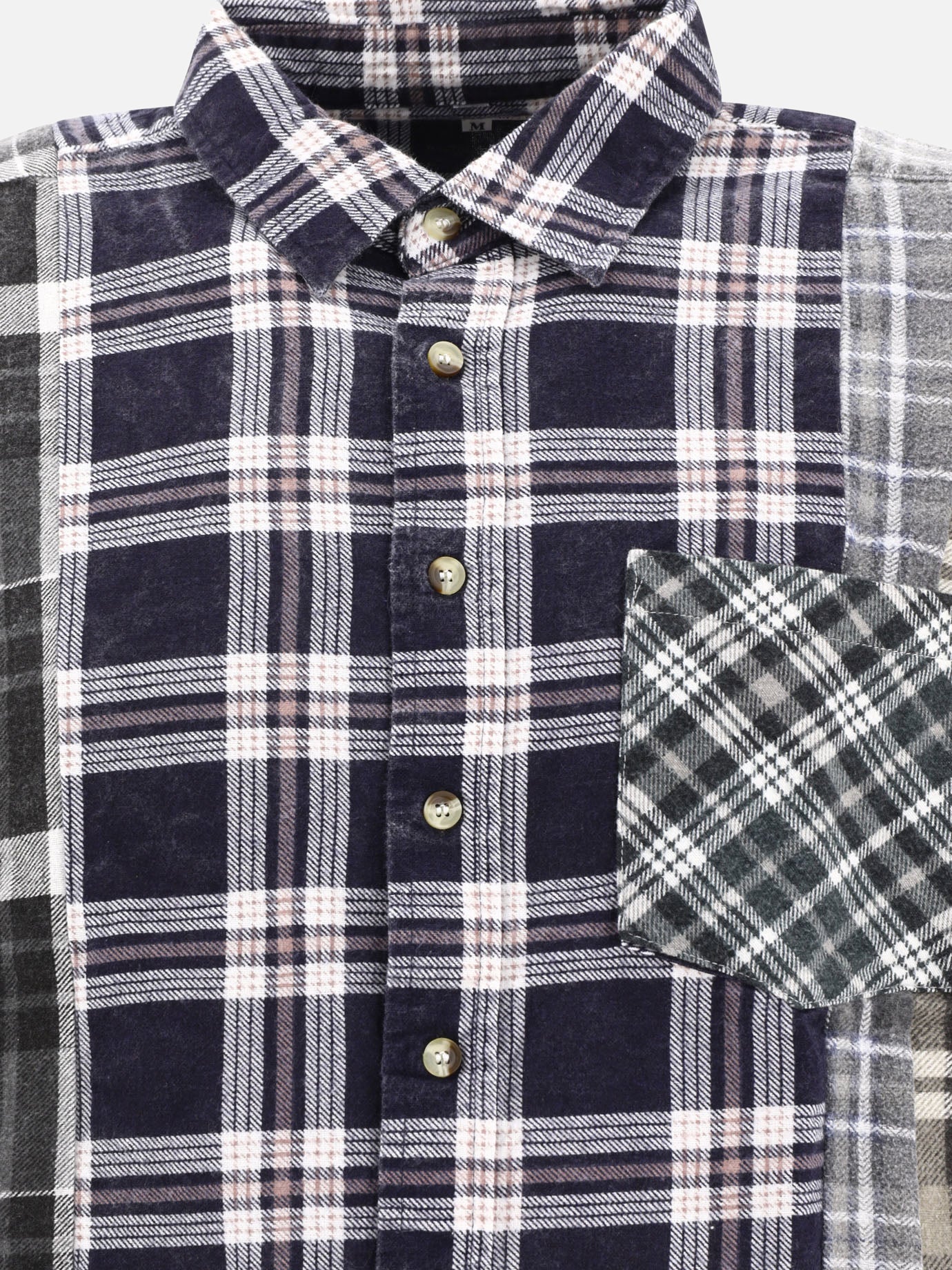 Casual shirts 100% cotton  Brown - Needles Men | PDP | VIETTI Online Store | thumbnail_3