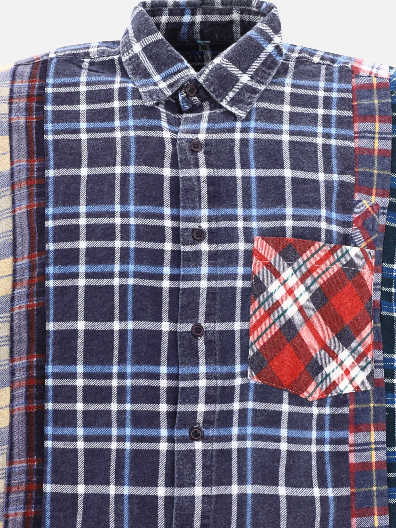 Casual shirts 100% cotton  Blue - Needles Men | PDP | VIETTI Online Store | thumbnail_3