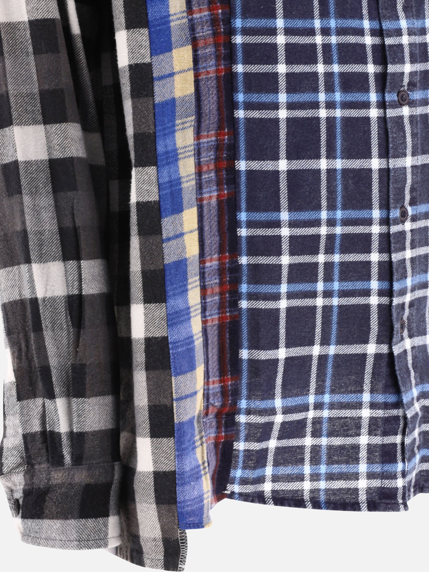 Casual shirts 100% cotton  Blue - Needles Men | PDP | VIETTI Online Store | thumbnail_4