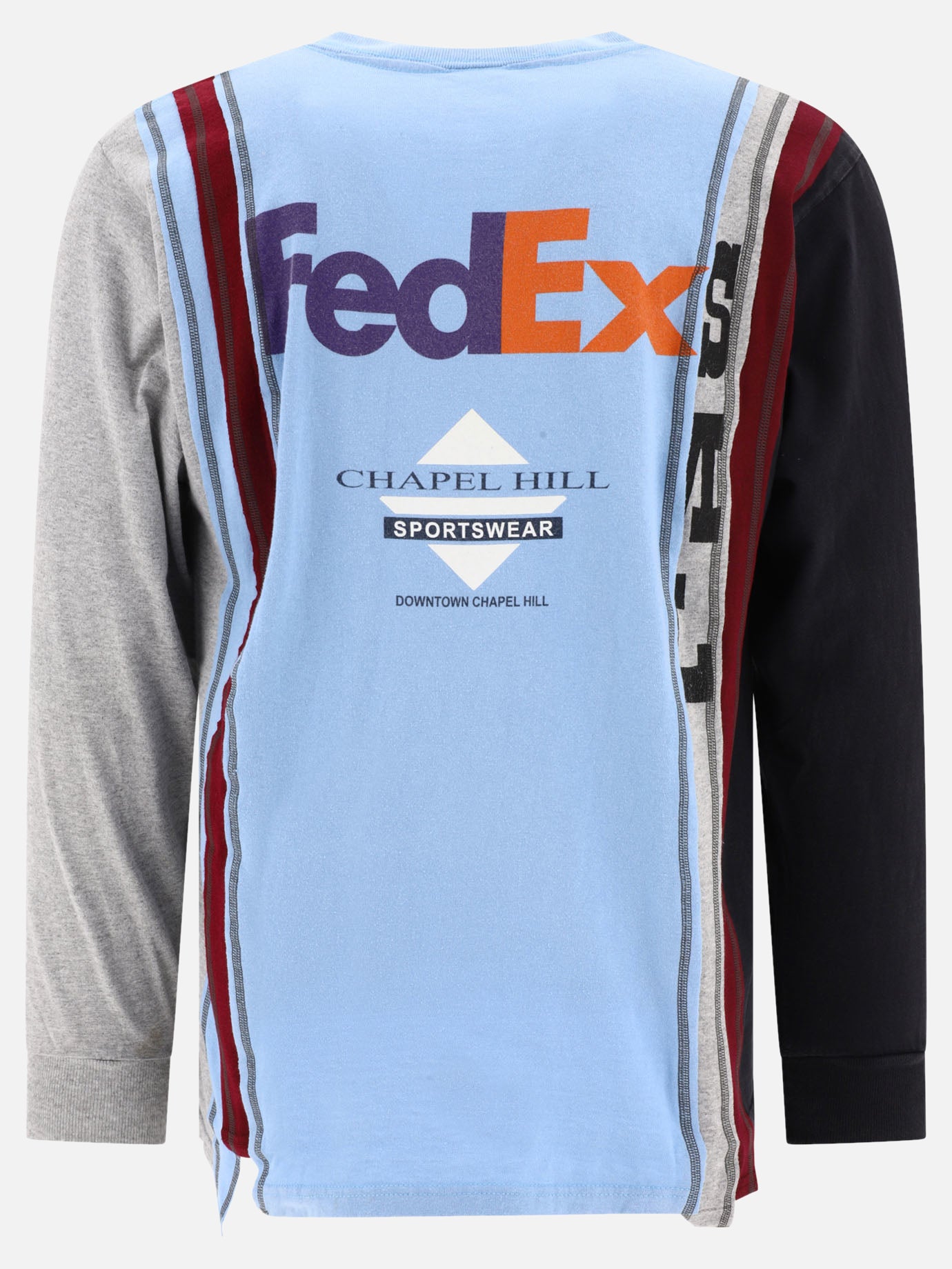 Crewneck t-shirts 100% cotton  Light blue - Needles Men | PDP | VIETTI Online Store | thumbnail_2