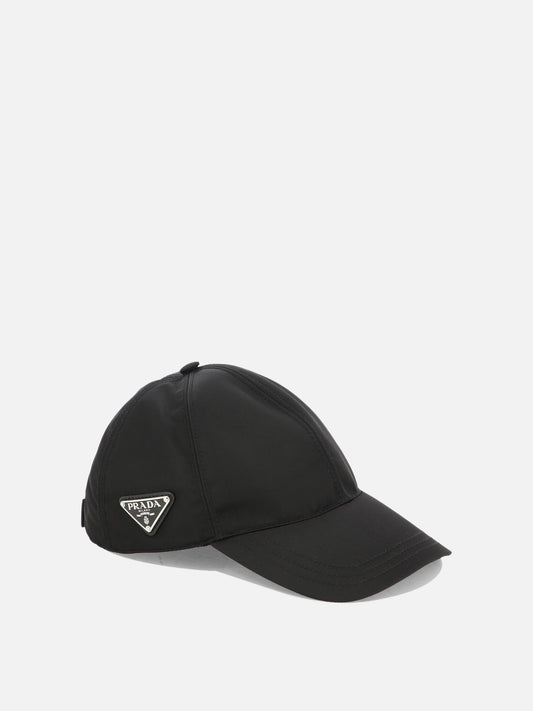 Baseball caps 100% recycled polyamide  Black - Prada Women | PLP | VIETTI Online Store | 2
