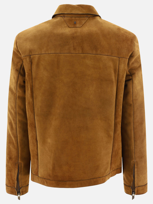 Leather jackets 100% pelle ovina  Brown - Salvatore Santoro Men | PLP | VIETTI Online Store | 2

