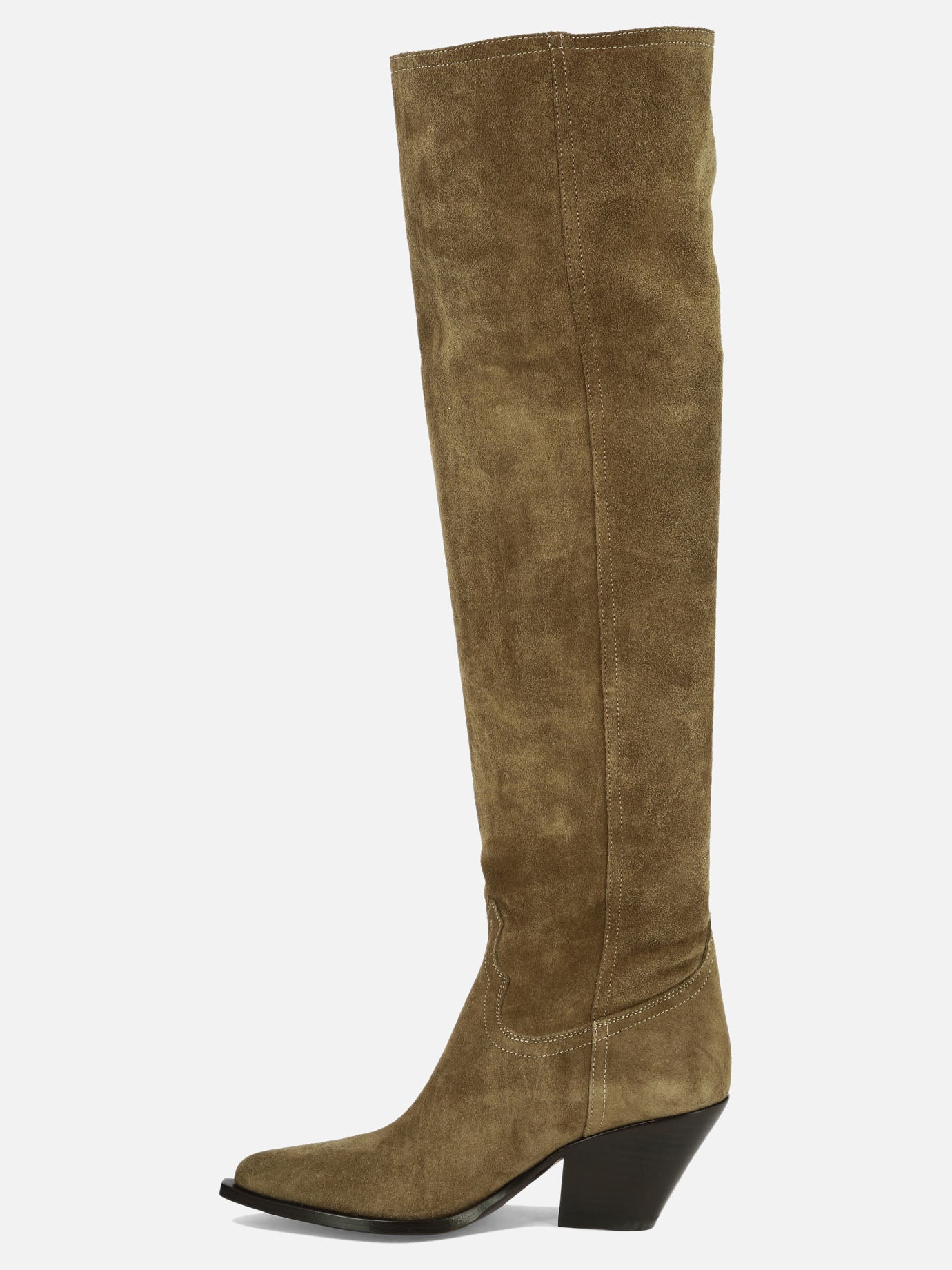 Cowboy 100% scamosciato - 100% cuoio  Brown - Sonora Women | PDP | VIETTI Online Store | thumbnail_3