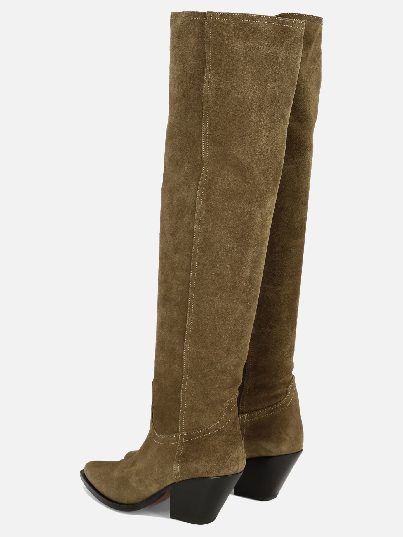 Cowboy 100% scamosciato - 100% cuoio  Brown - Sonora Women | PDP | VIETTI Online Store | thumbnail_4