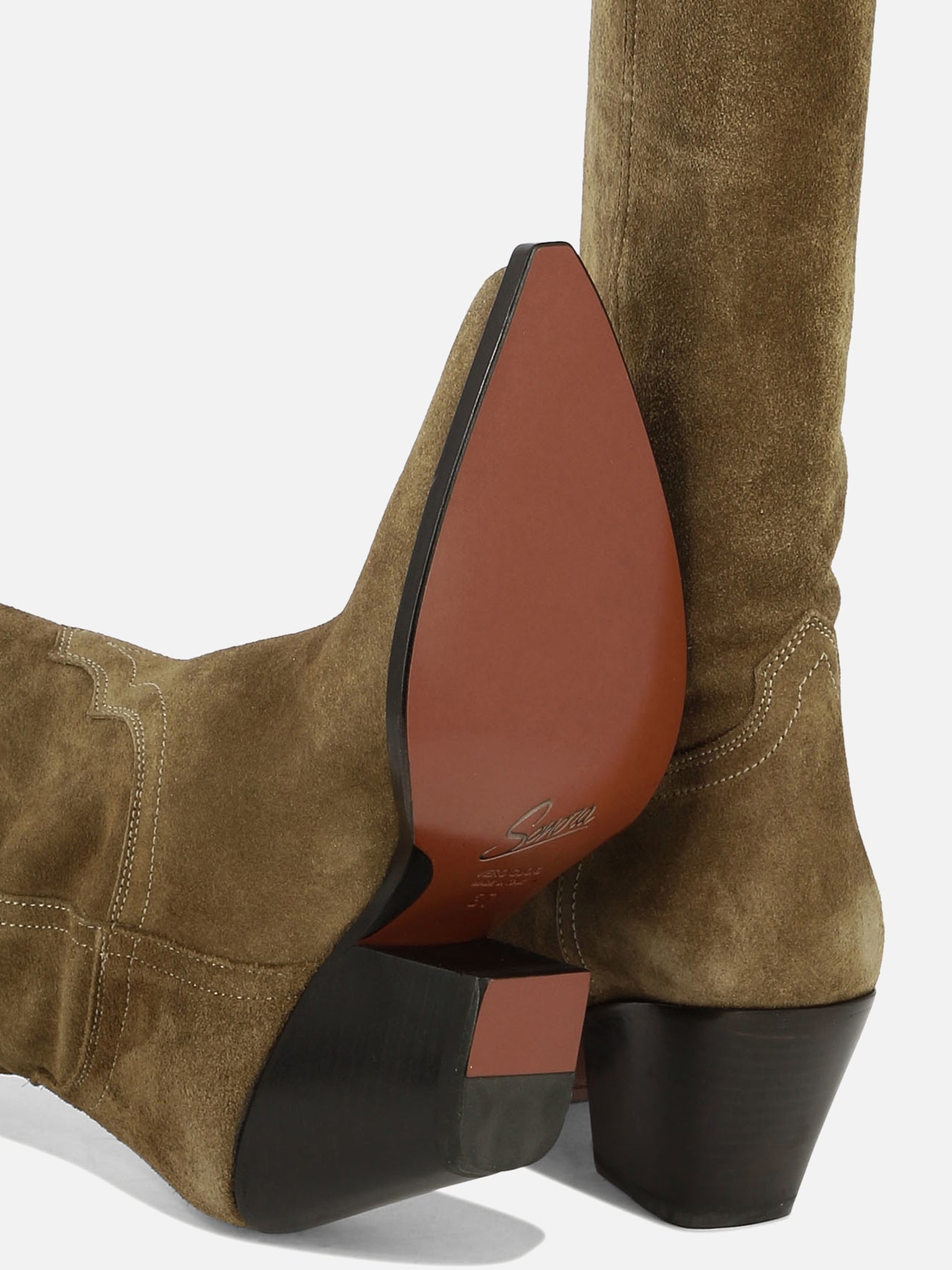 Cowboy 100% scamosciato - 100% cuoio  Brown - Sonora Women | PDP | VIETTI Online Store | Zoom-Modal_5
