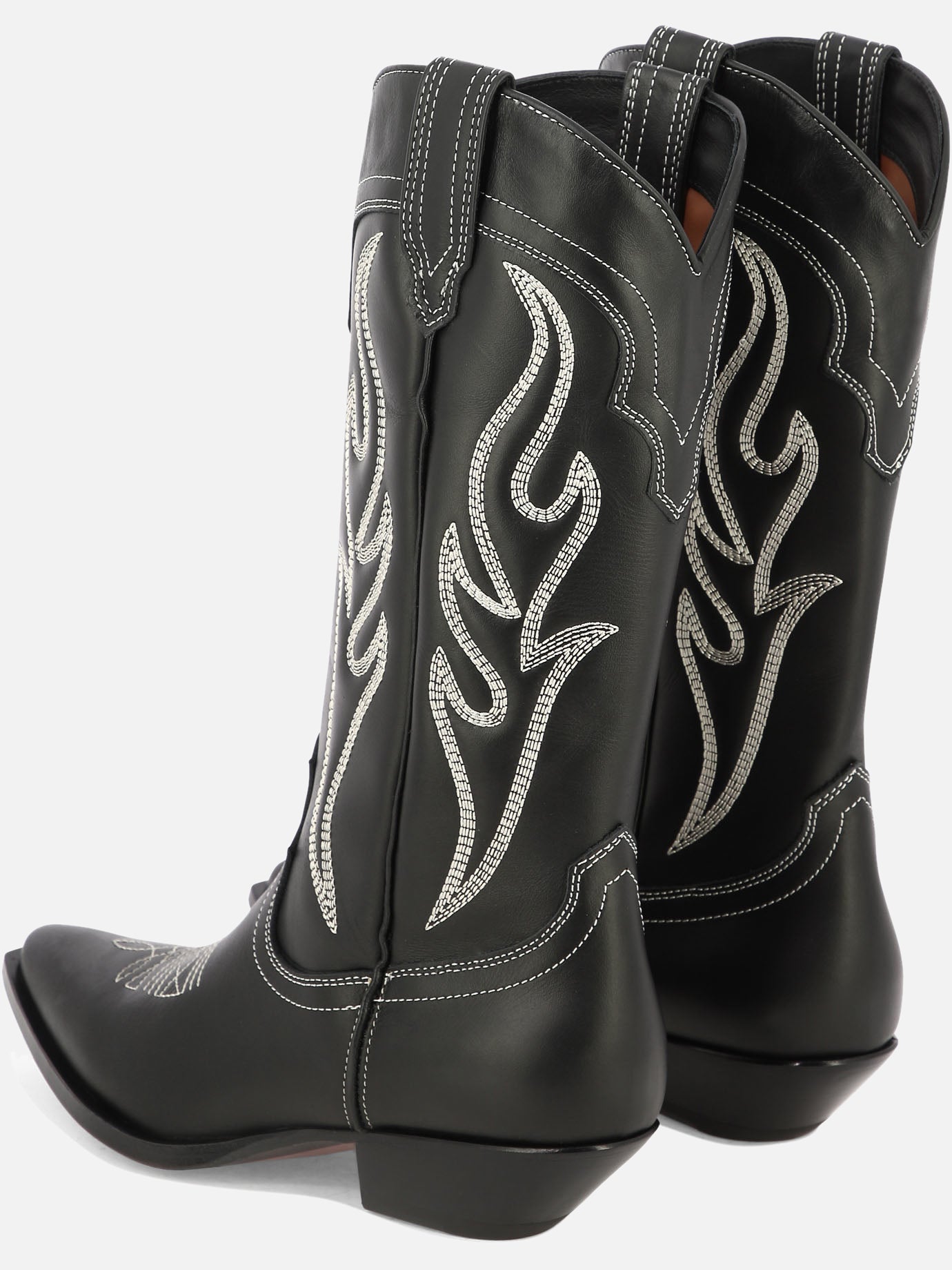 Cowboy 100% pelle di vitello - 100% cuoio  Black - Sonora Women | PDP | VIETTI Online Store | thumbnail_4