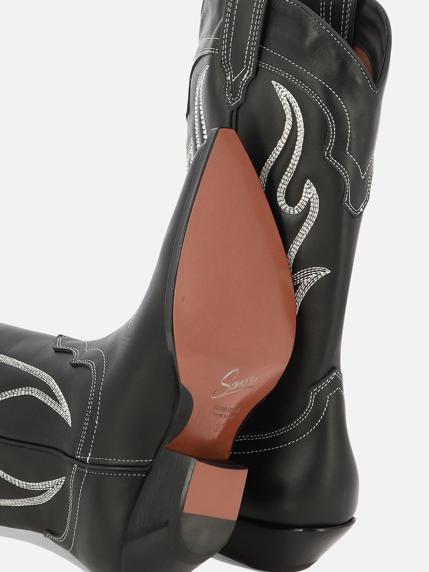 Cowboy 100% pelle di vitello - 100% cuoio  Black - Sonora Women | PDP | VIETTI Online Store | Zoom-Modal_5
