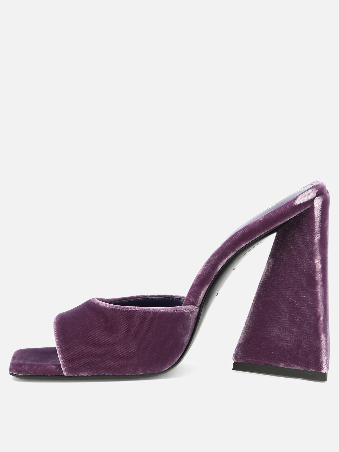 Heeled sandals 100% velluto - 100% cuoio  Purple - The Attico Women | PDP | VIETTI Online Store | Zoom-Modal_3
