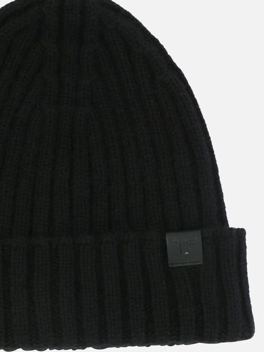 Beanies 100% cashmere  Black - Tom Ford Men | PLP | VIETTI Online Store | 2
