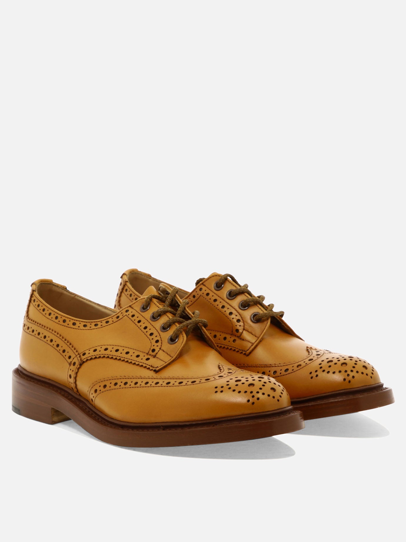 Brogues 100% pelle - 100% cuoio  Beige - Tricker&#39;s Men | PDP | VIETTI Online Store | thumbnail_2
