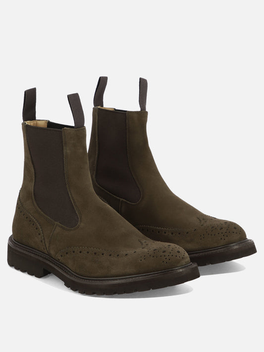 Chelsea boots 100% scamosciato - 100% gomma  Brown - Tricker's Men | PLP | VIETTI Online Store | 2
