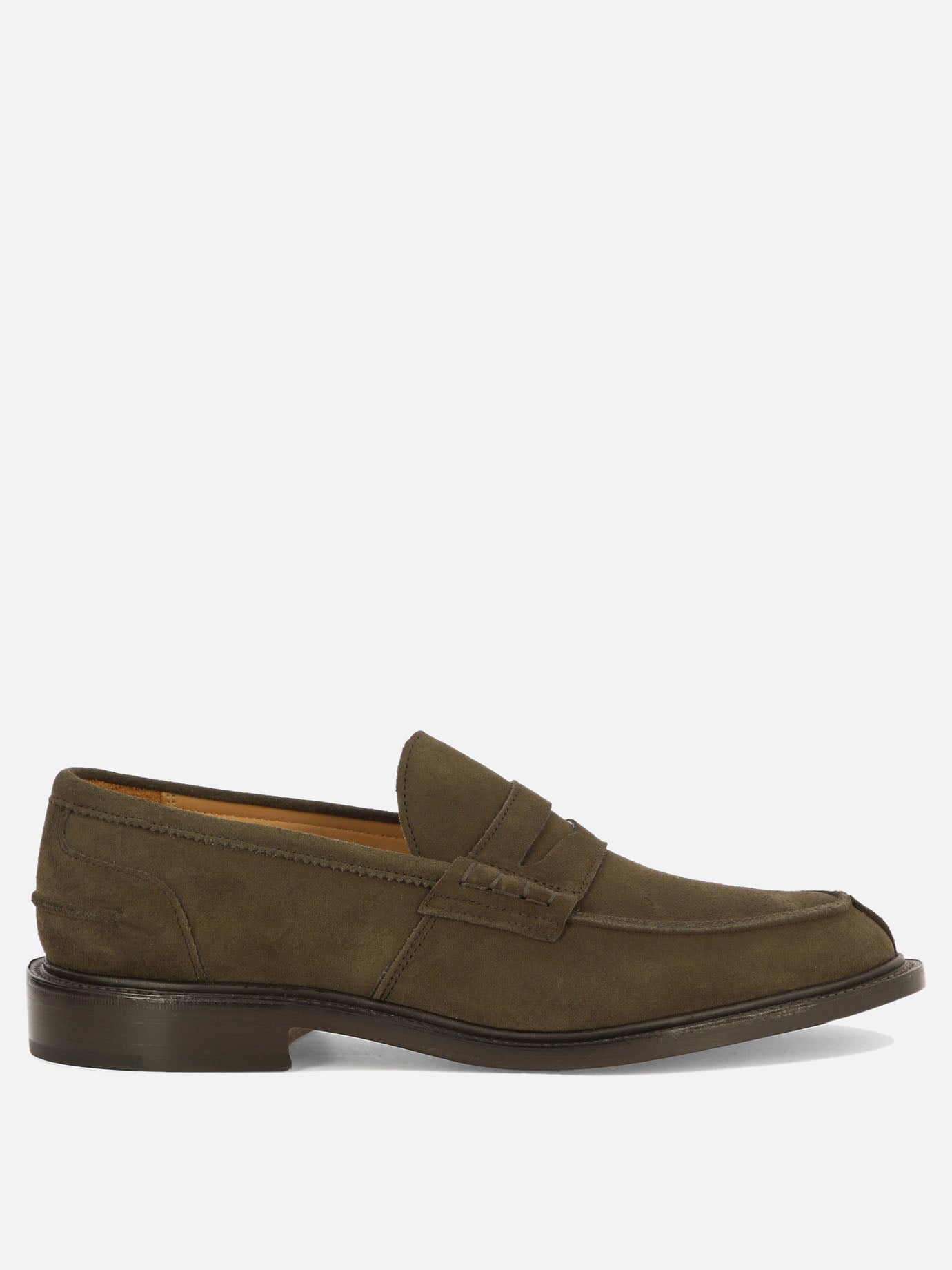 Loafers 100% scamosciato - 100% cuoio  Brown - Tricker's Men | PDP | VIETTI Online Store | Zoom-Modal

