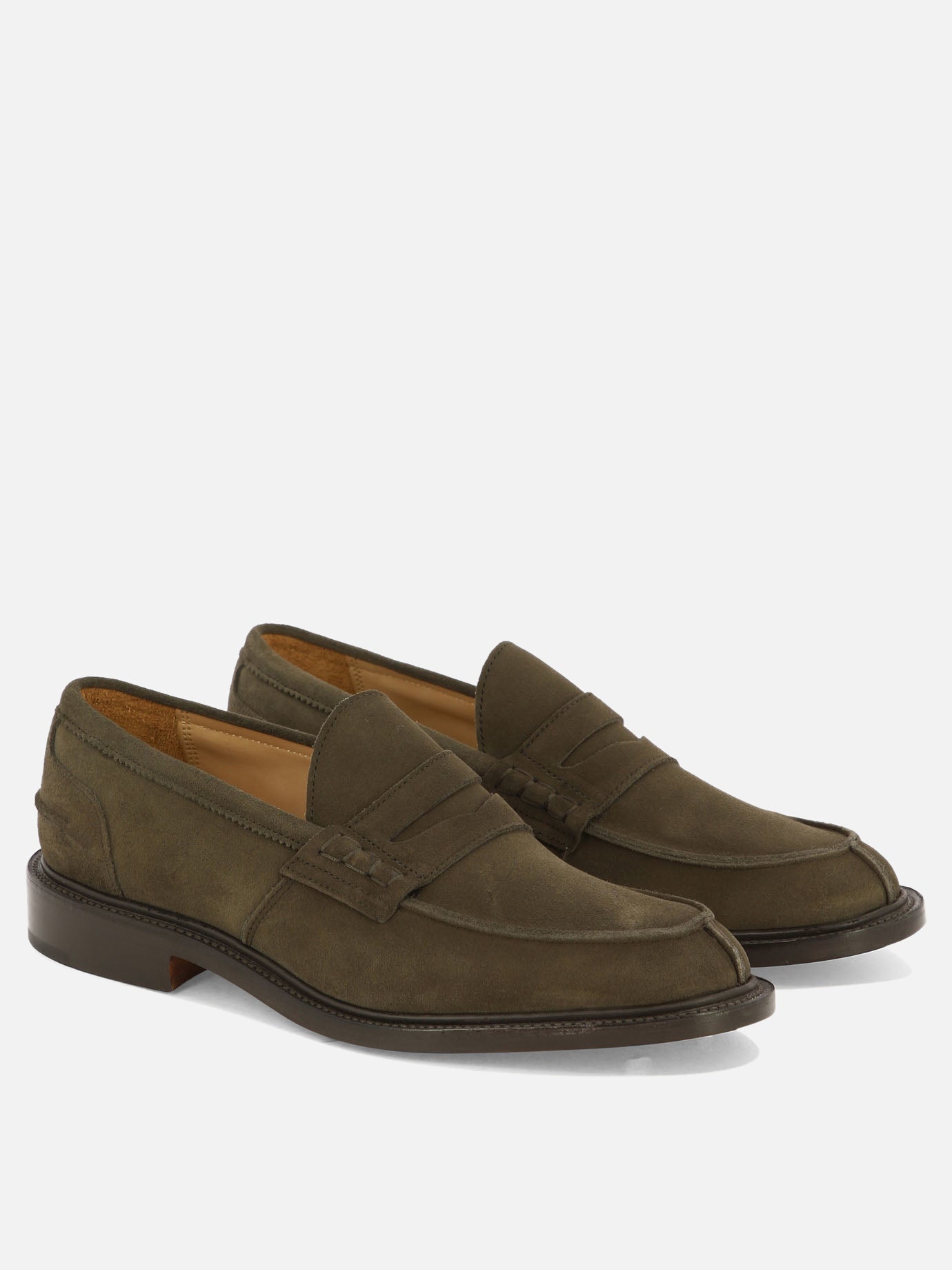 Loafers 100% scamosciato - 100% cuoio  Brown - Tricker's Men | PDP | VIETTI Online Store | Zoom-Modal_2
