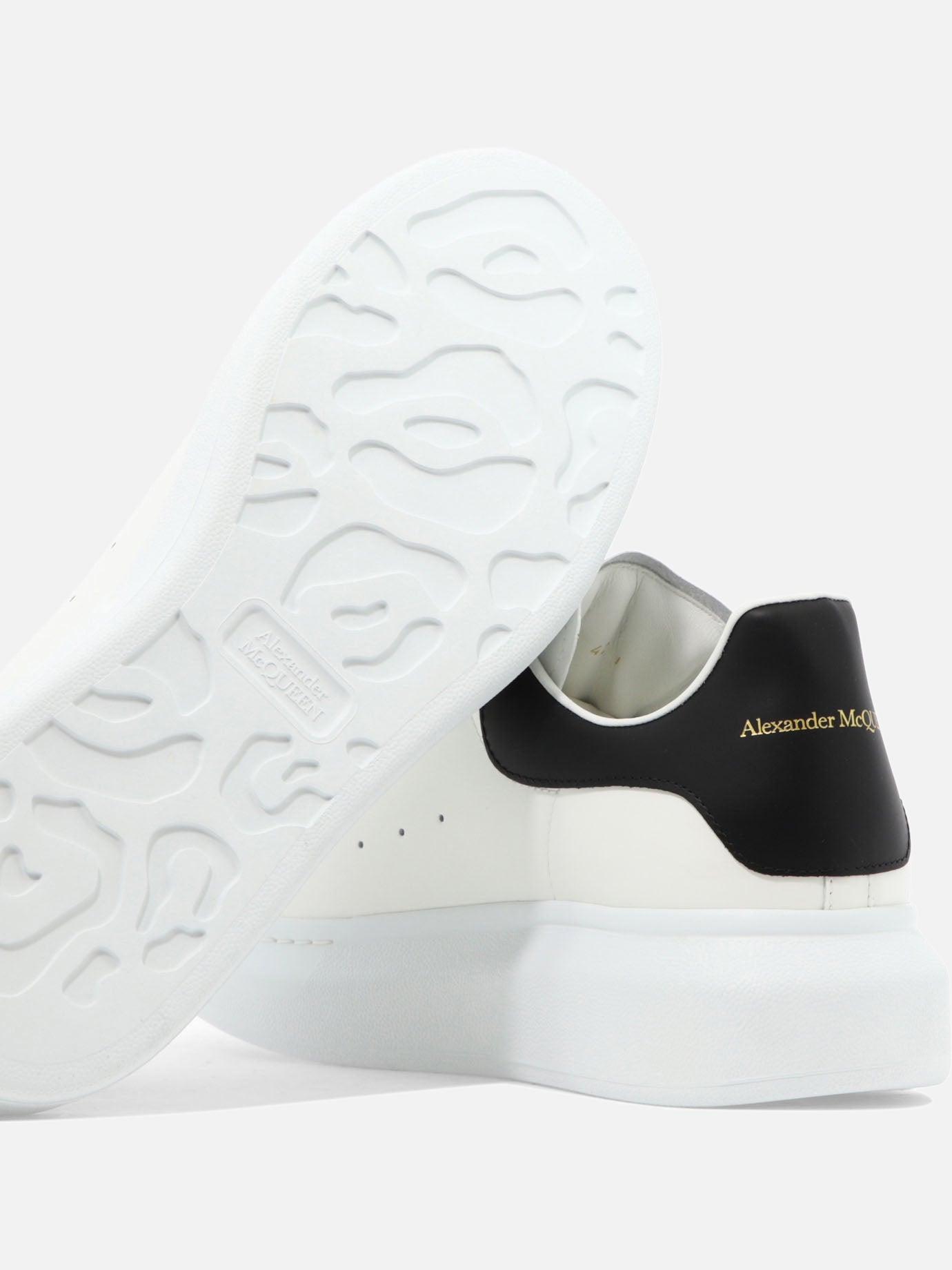 Low top sneakers 100% leather - 100% rubber  White - Alexander McQueen Men | PDP | VIETTI Online Store | thumbnail_5