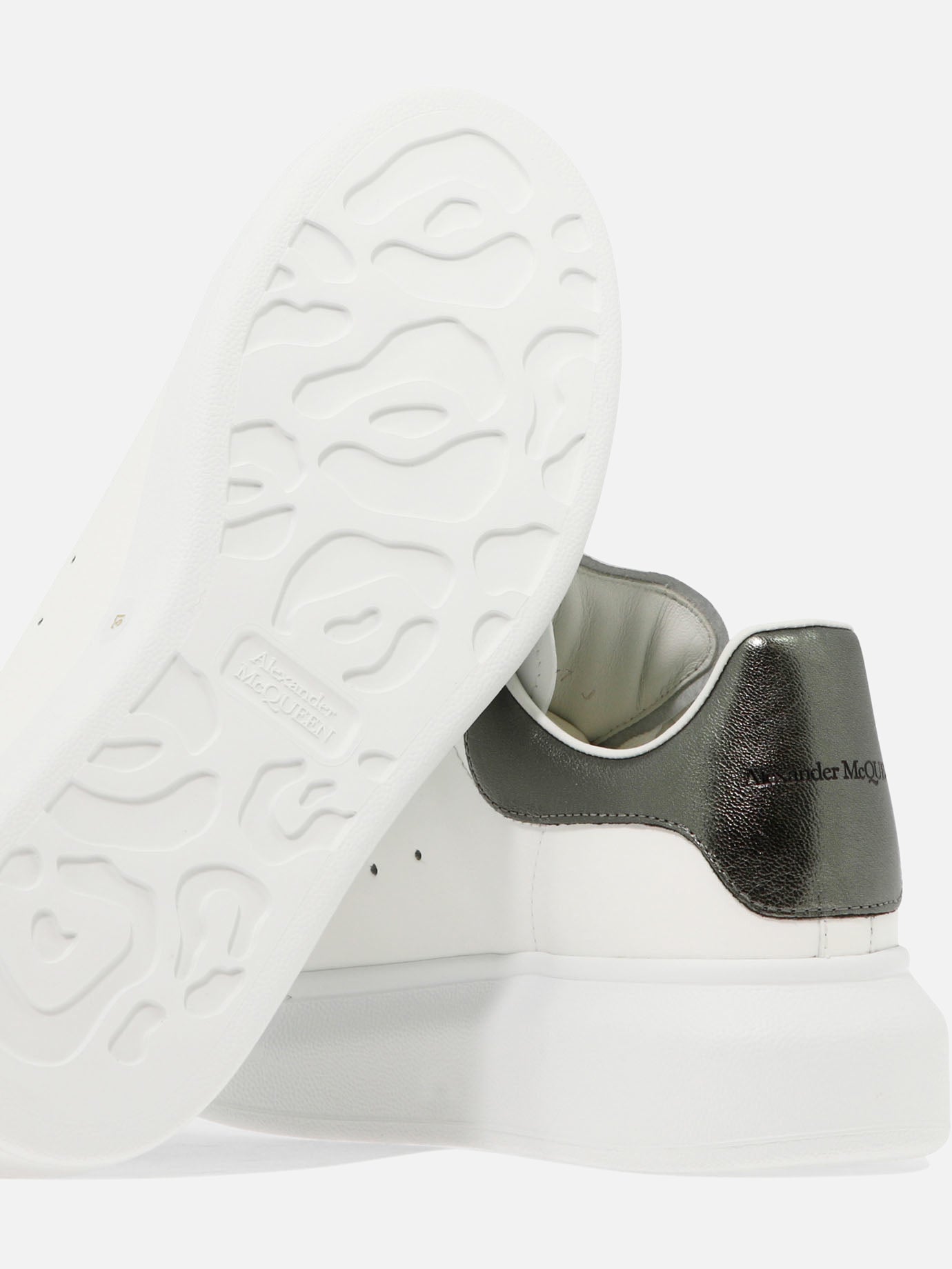 Low top sneakers 100% leather - 100% rubber  White - Alexander McQueen Women | PDP | VIETTI Online Store | thumbnail_5
