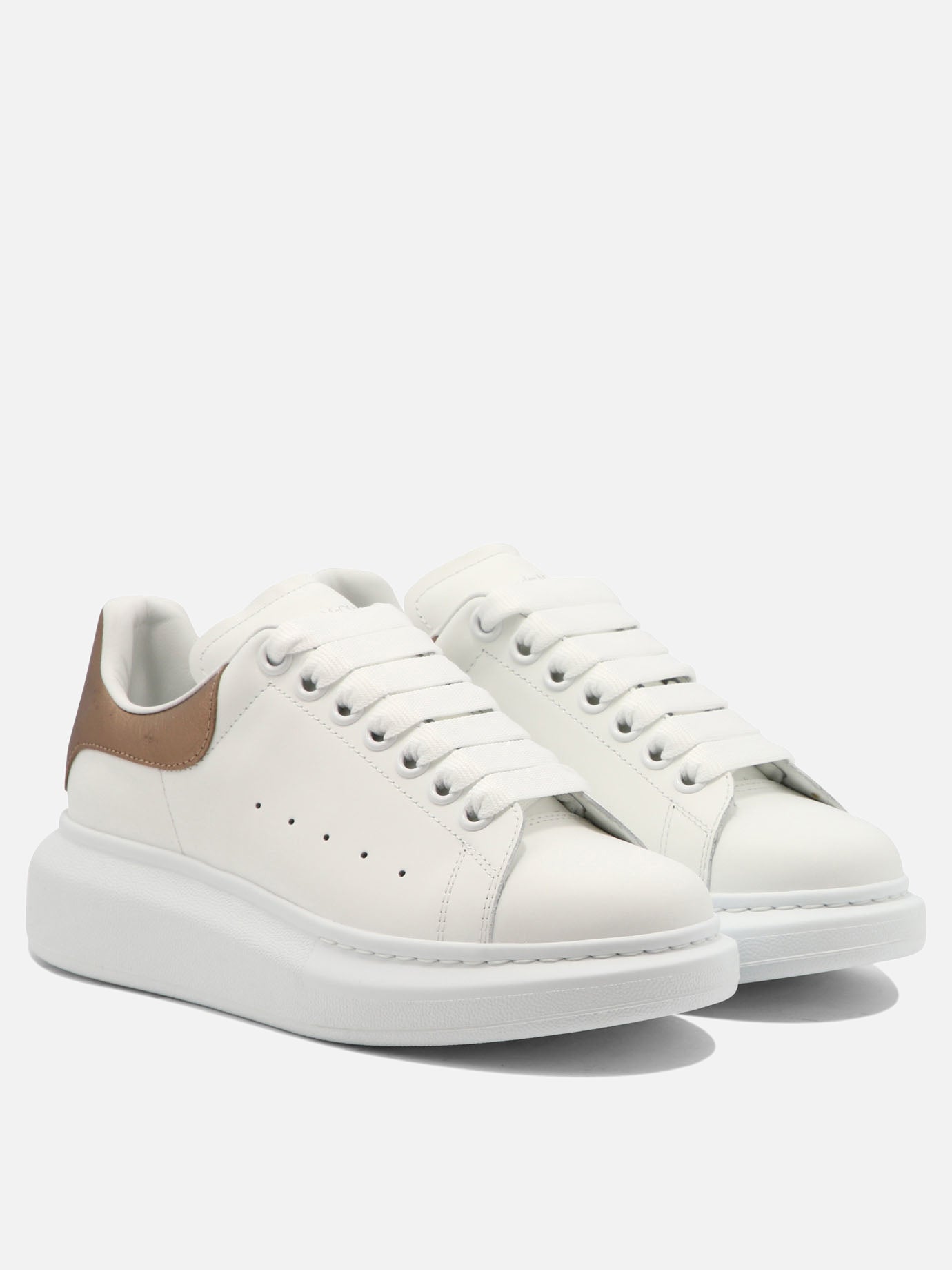 Low top sneakers 100% leather - 100% rubber  White - Alexander McQueen Women | PDP | VIETTI Online Store | Zoom-Modal_2
