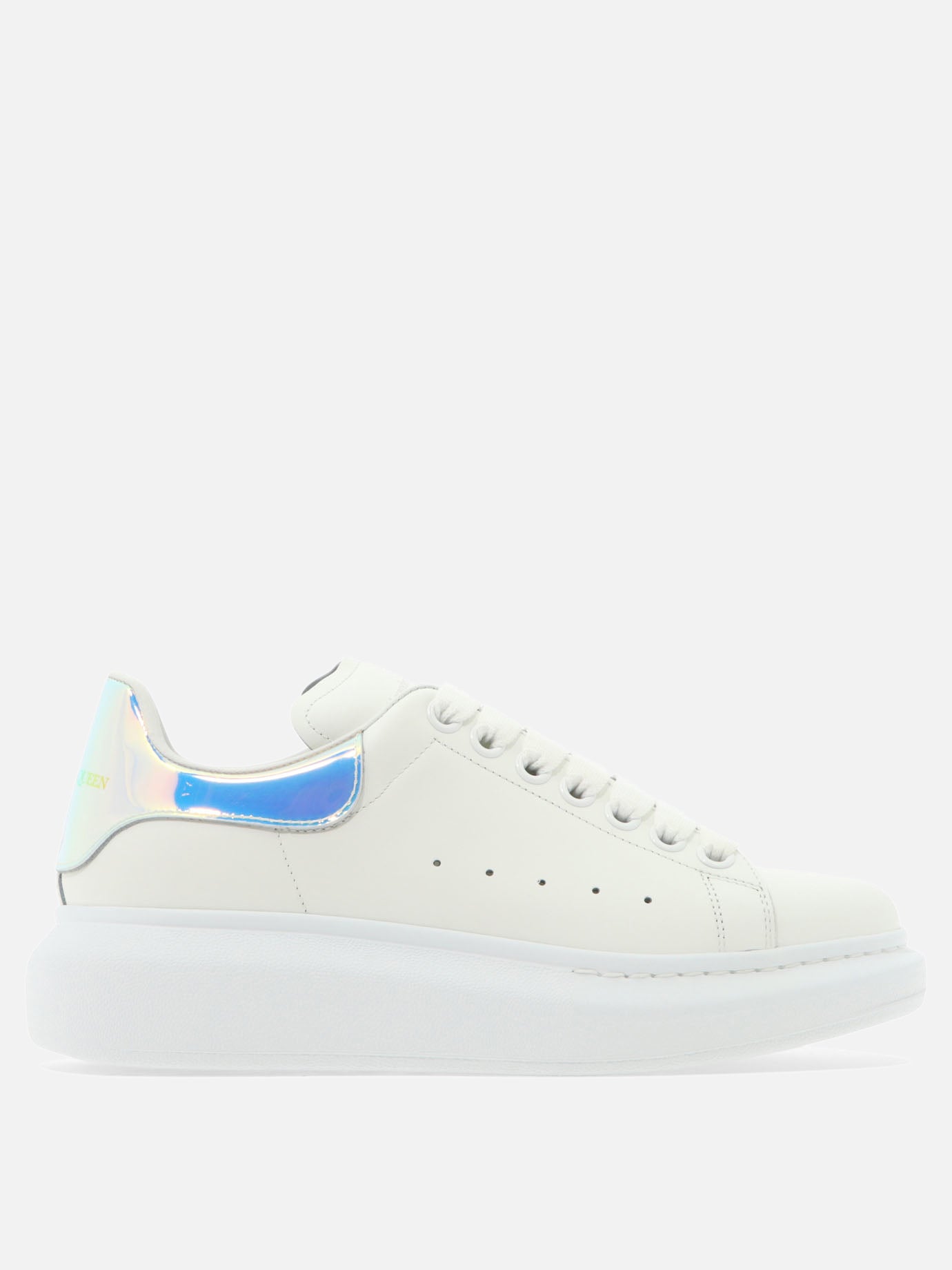 Low top sneakers 100% calf leather - 100% rubber  White - Alexander McQueen Women | PDP | VIETTI Online Store | thumbnail