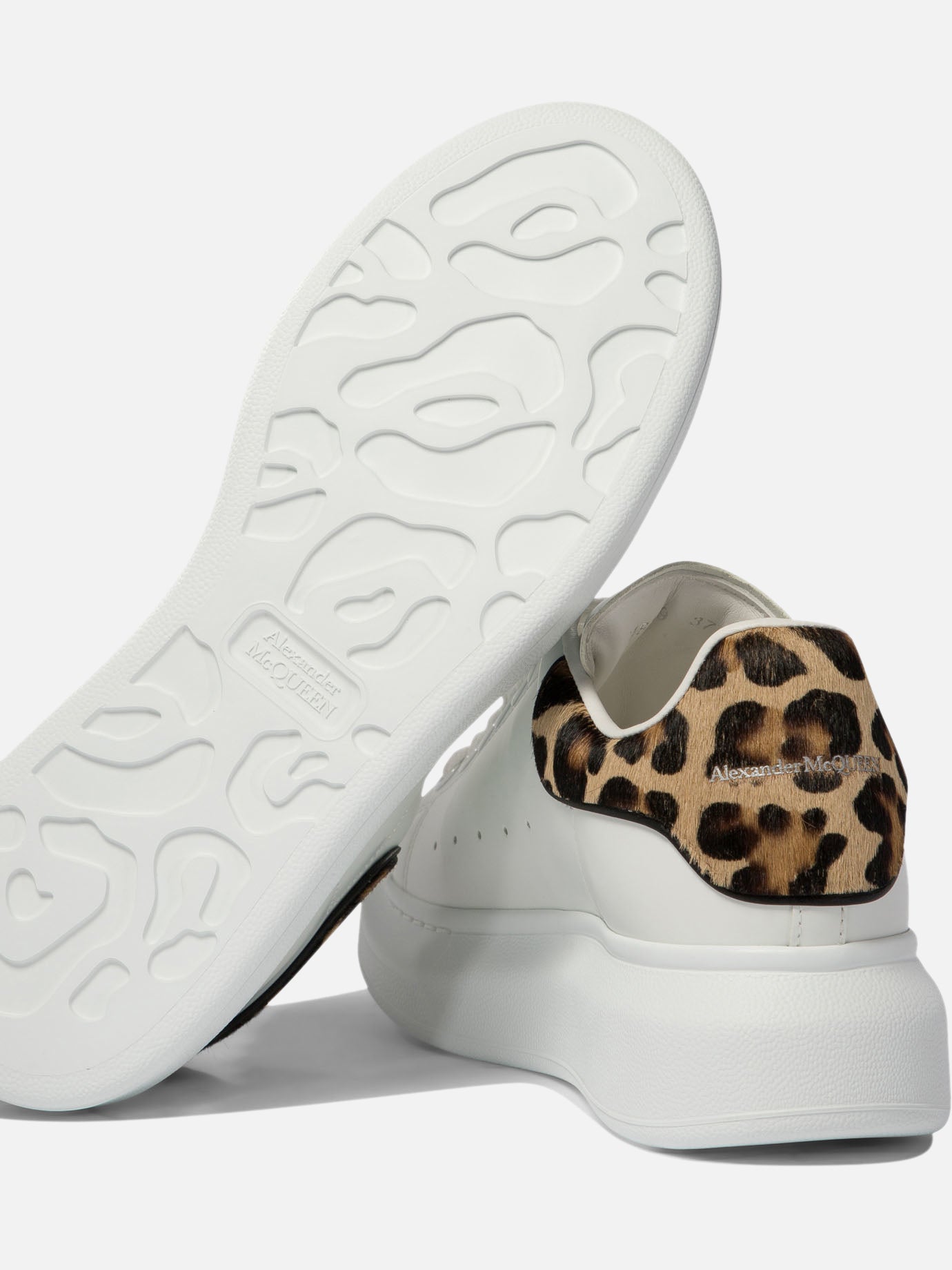 Low top sneakers 100% leather - 100% rubber  White - Alexander McQueen Women | PDP | VIETTI Online Store | Zoom-Modal_5

