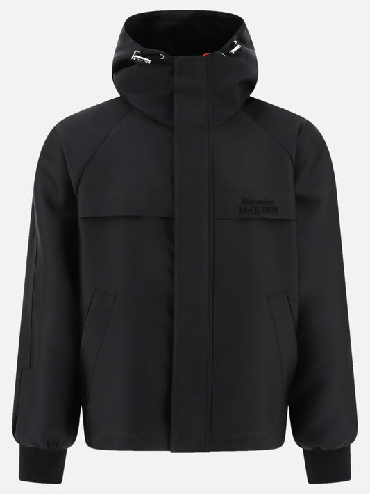 Quilted & Utility Jackets Solid colour  Black - Alexander McQueen Men | PLP | VIETTI Online Store 
