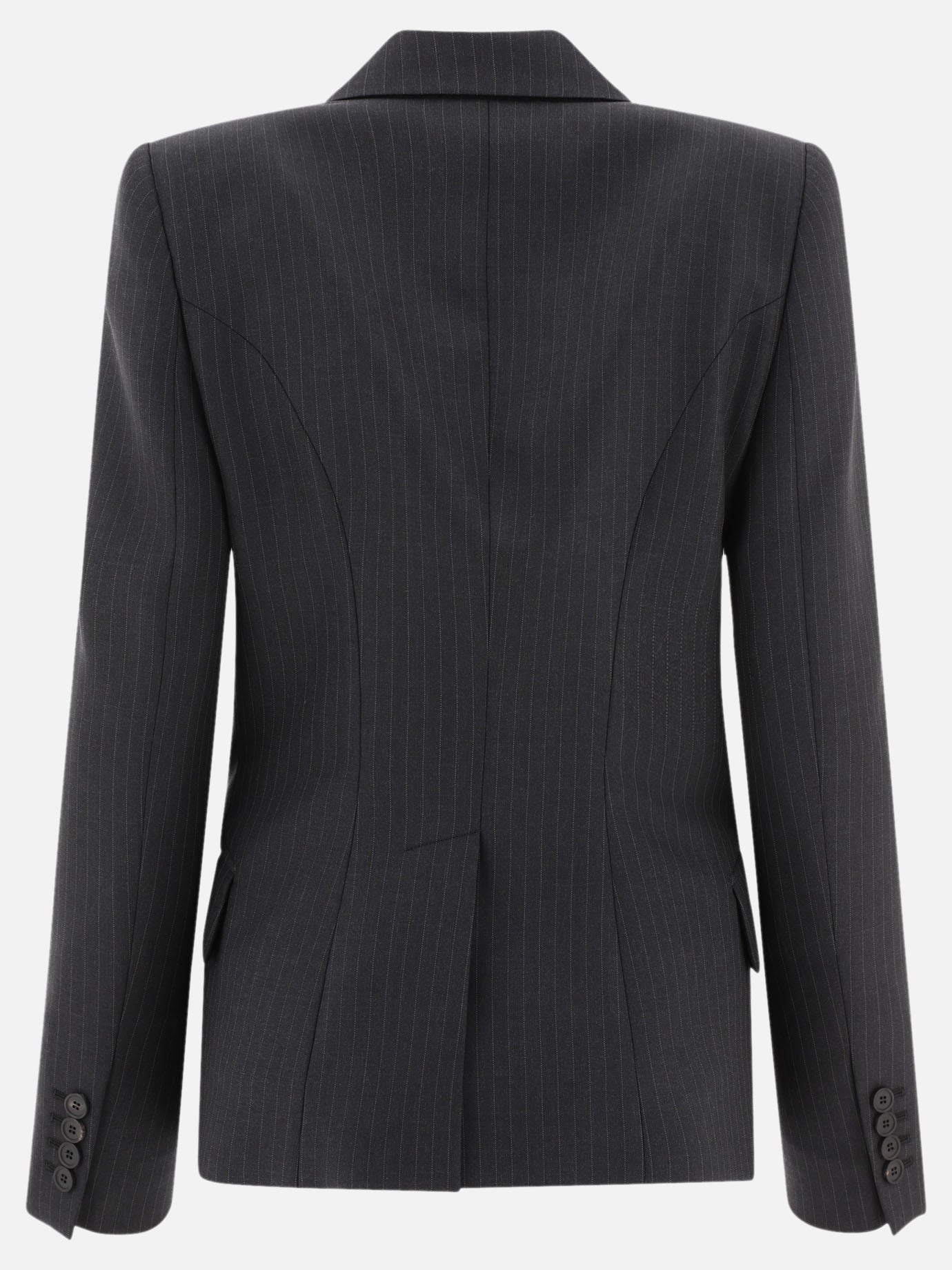Blazers Pinstriped  Grey - Alexander McQueen Women | PDP | VIETTI Online Store | Zoom-Modal_2
