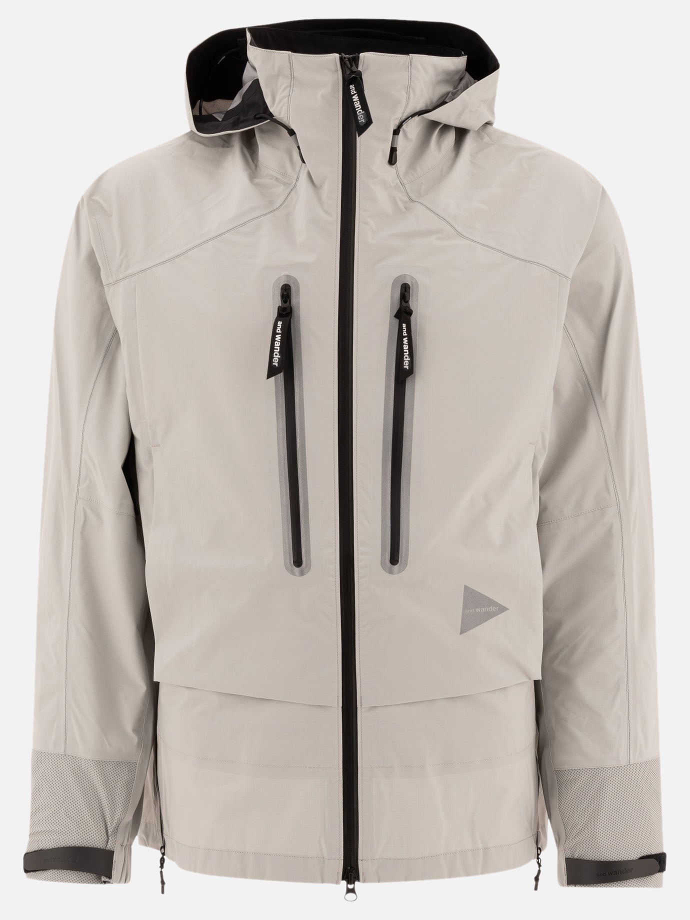 Technical jackets Solid colour  Grey - and Wander Men | PDP | VIETTI Online Store | thumbnail