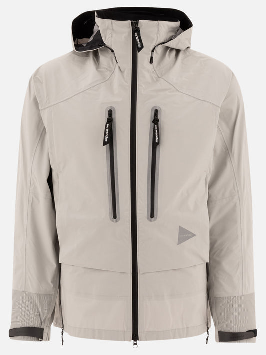 Technical jackets Solid colour  Grey - and Wander Men | PLP | VIETTI Online Store 
