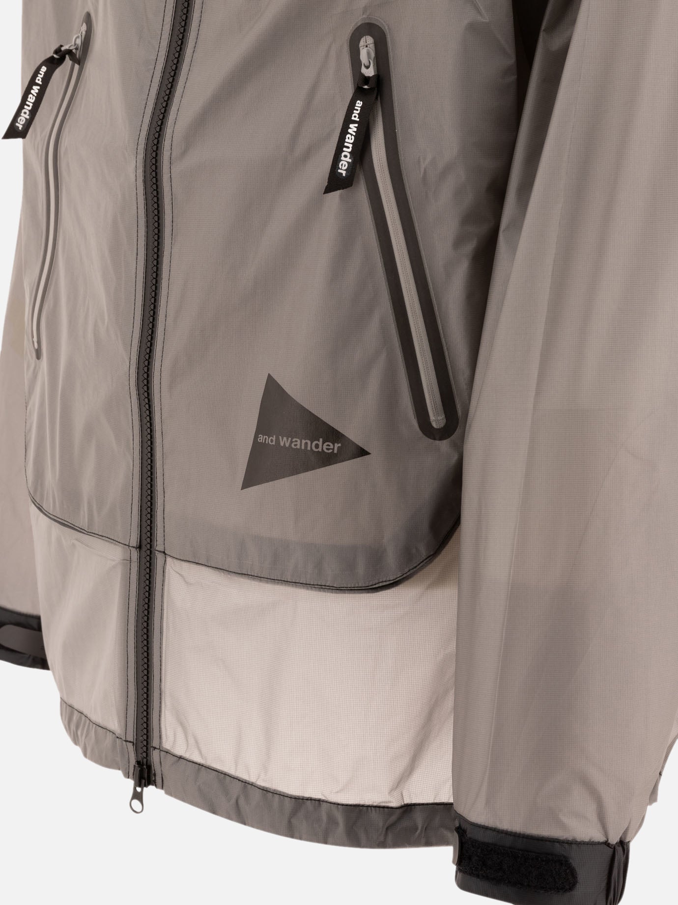 Technical jackets Solid colour  Grey - and Wander Men | PDP | VIETTI Online Store | thumbnail_4