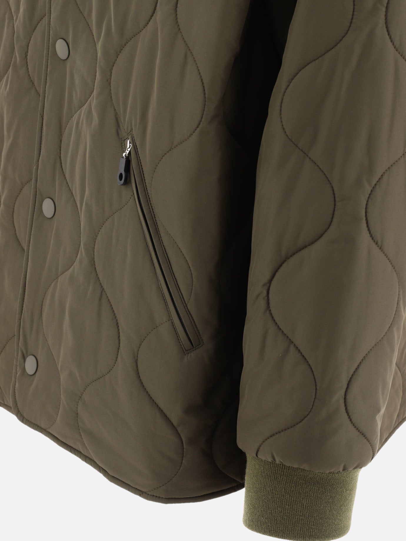 Quilted & Utility Jackets Solid colour  Green - A.P.C. Men | PDP | VIETTI Online Store | Zoom-Modal_4

