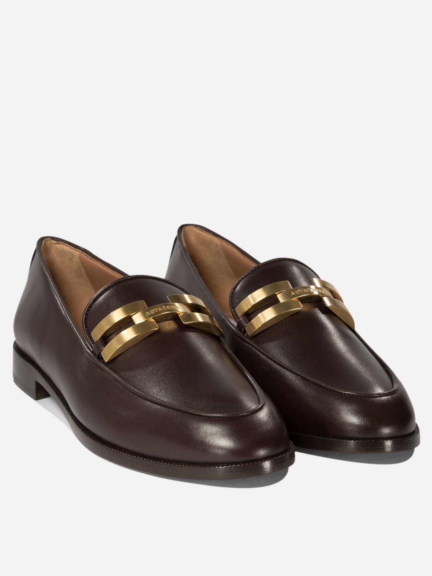 Aquazzura "Brandi" loafers Brown