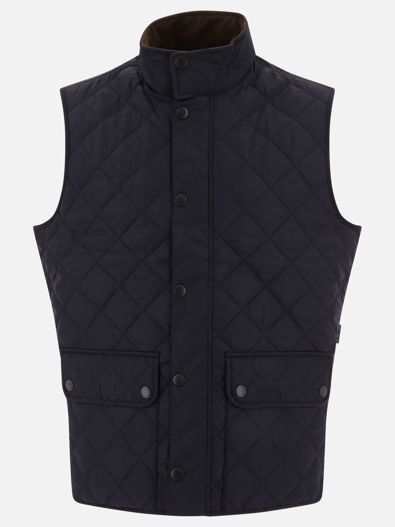 Vest jackets Solid colour  Blue - Barbour Men | PDP | VIETTI Online Store | thumbnail