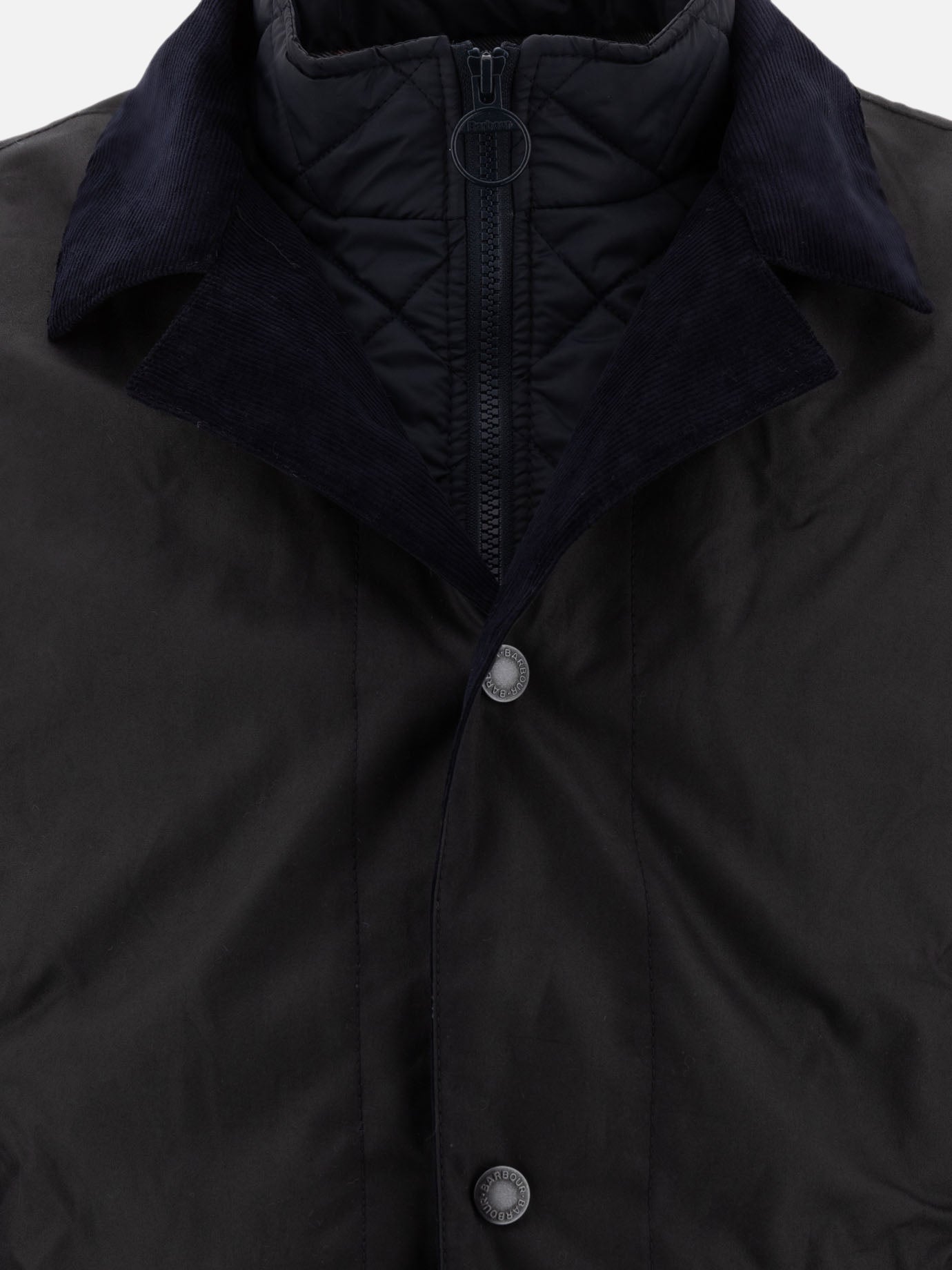 Quilted & Utility Jackets Solid colour  Blue - Barbour Men | PDP | VIETTI Online Store | Zoom-Modal_3
