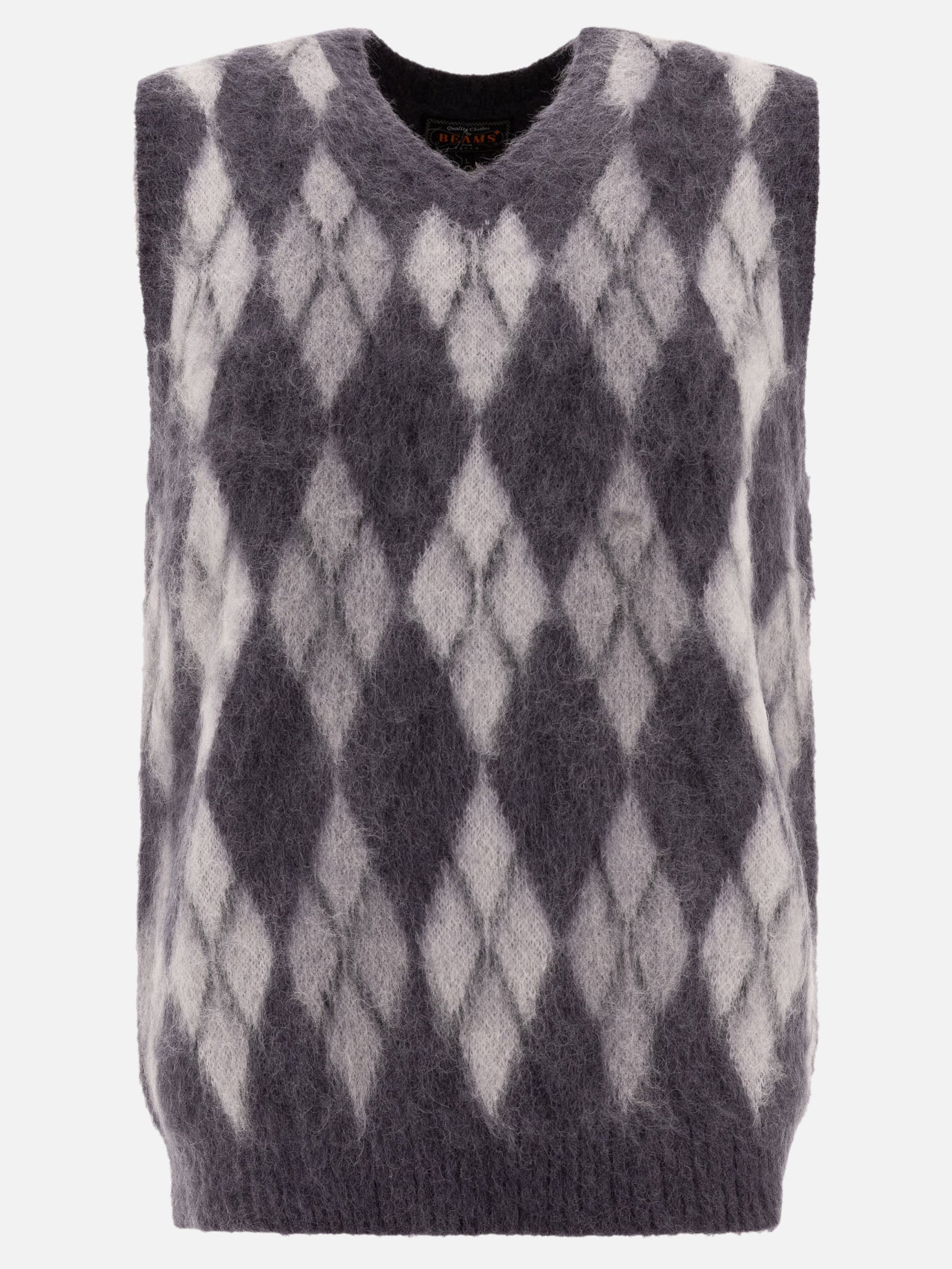 Vests Argyle  Grey - Beams Plus Men | PDP | VIETTI Online Store | Zoom-Modal
