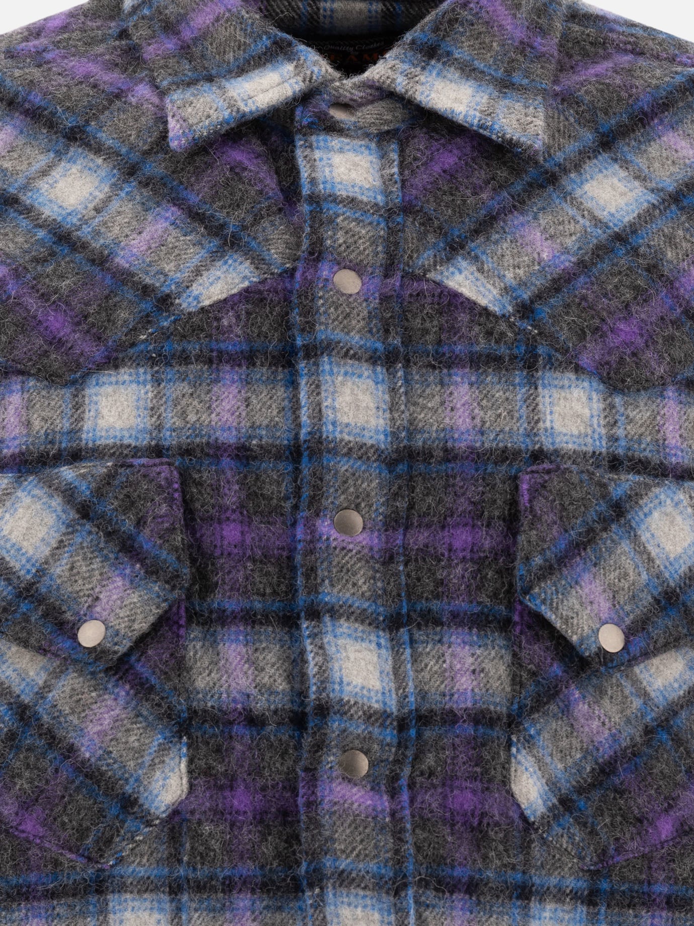Casual shirts Check  Purple - Beams Plus Men | PDP | VIETTI Online Store | thumbnail_3