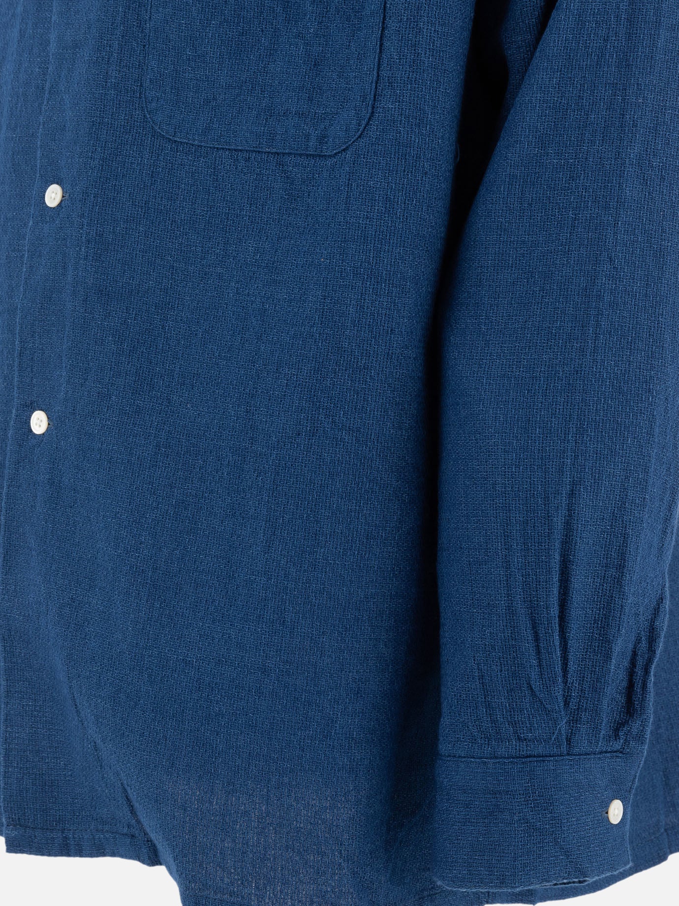 Casual shirts Solid colour  Blue - Beams Plus Men | PDP | VIETTI Online Store | thumbnail_4