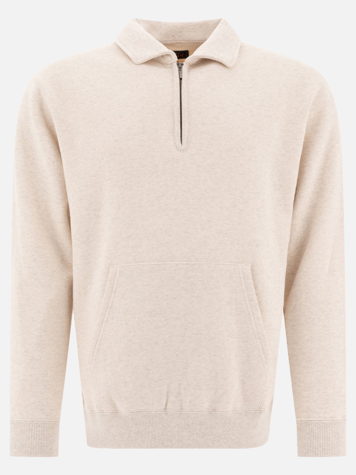 Half zip sweatshirts Solid colour  Grey - Beams Plus Men | PDP | VIETTI Online Store | thumbnail