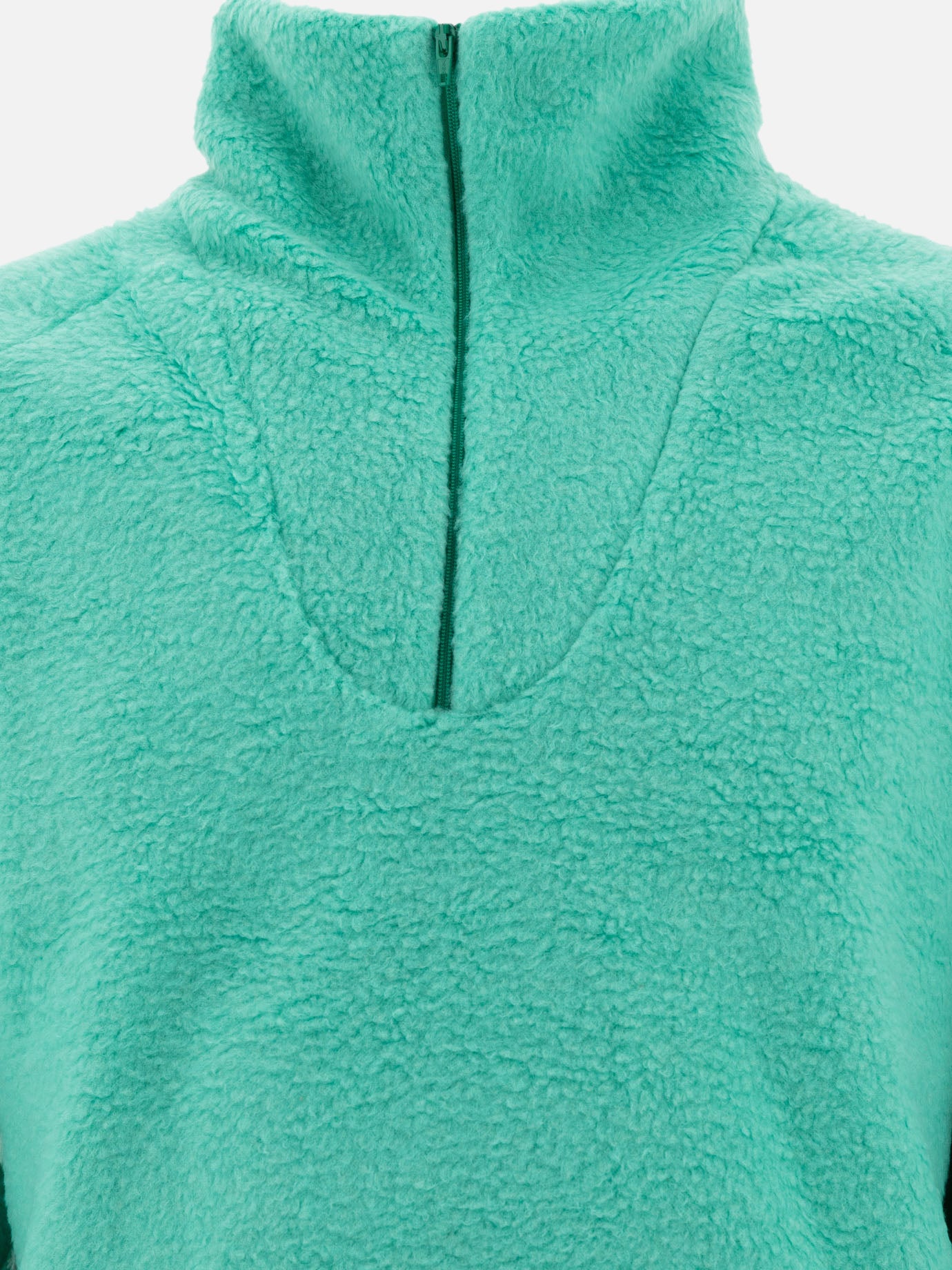 Half zip sweaters Solid colour  Green - Beams Plus Men | PDP | VIETTI Online Store | Zoom-Modal_3
