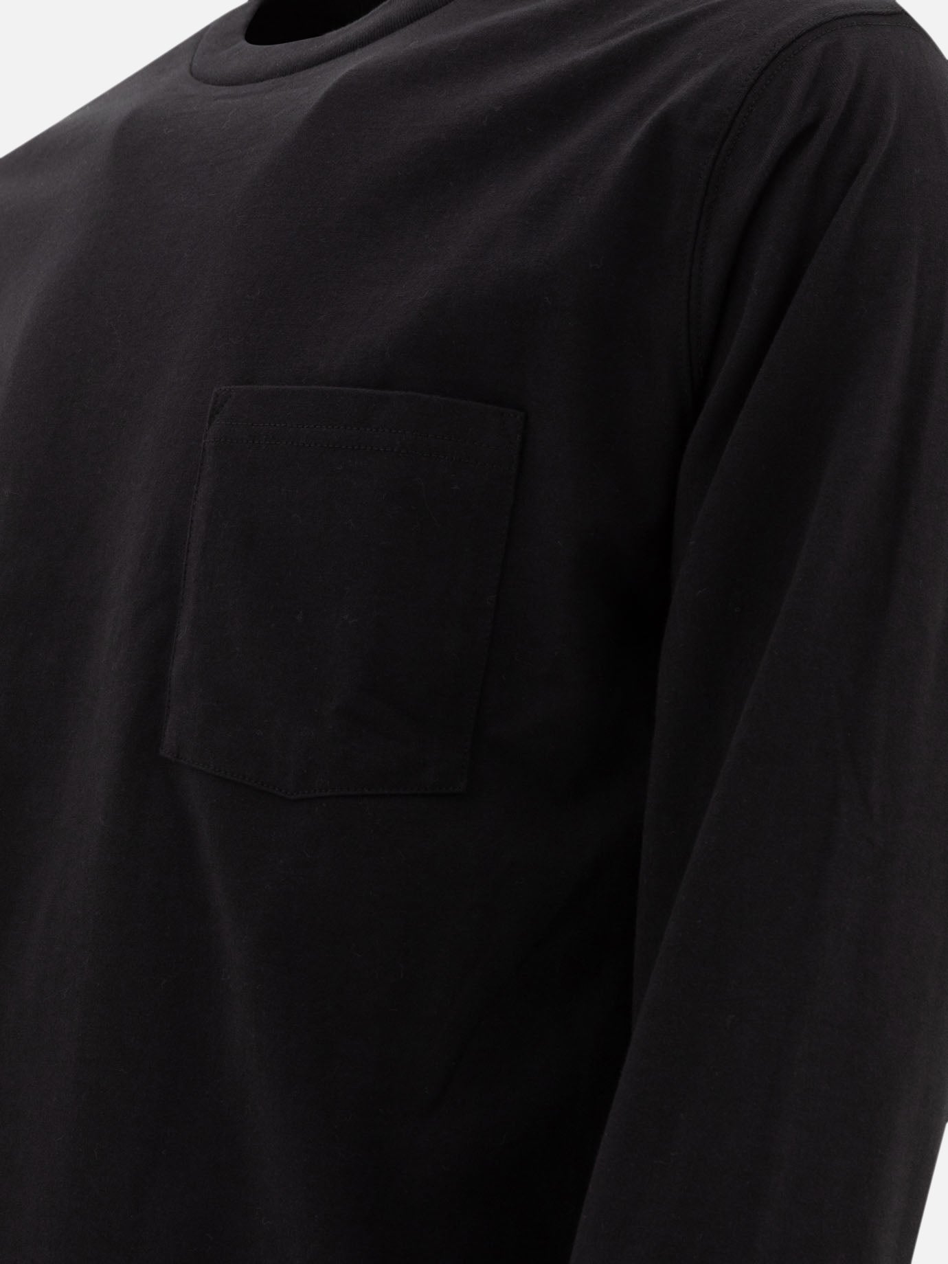Crewneck t-shirts Solid colour  Black - Beams Plus Men | PDP | VIETTI Online Store | Zoom-Modal_4
