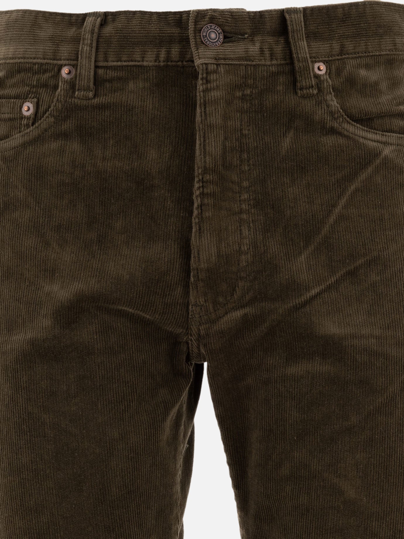 Leisure trousers Solid colour  Green - Beams Plus Men | PDP | VIETTI Online Store | Zoom-Modal_3
