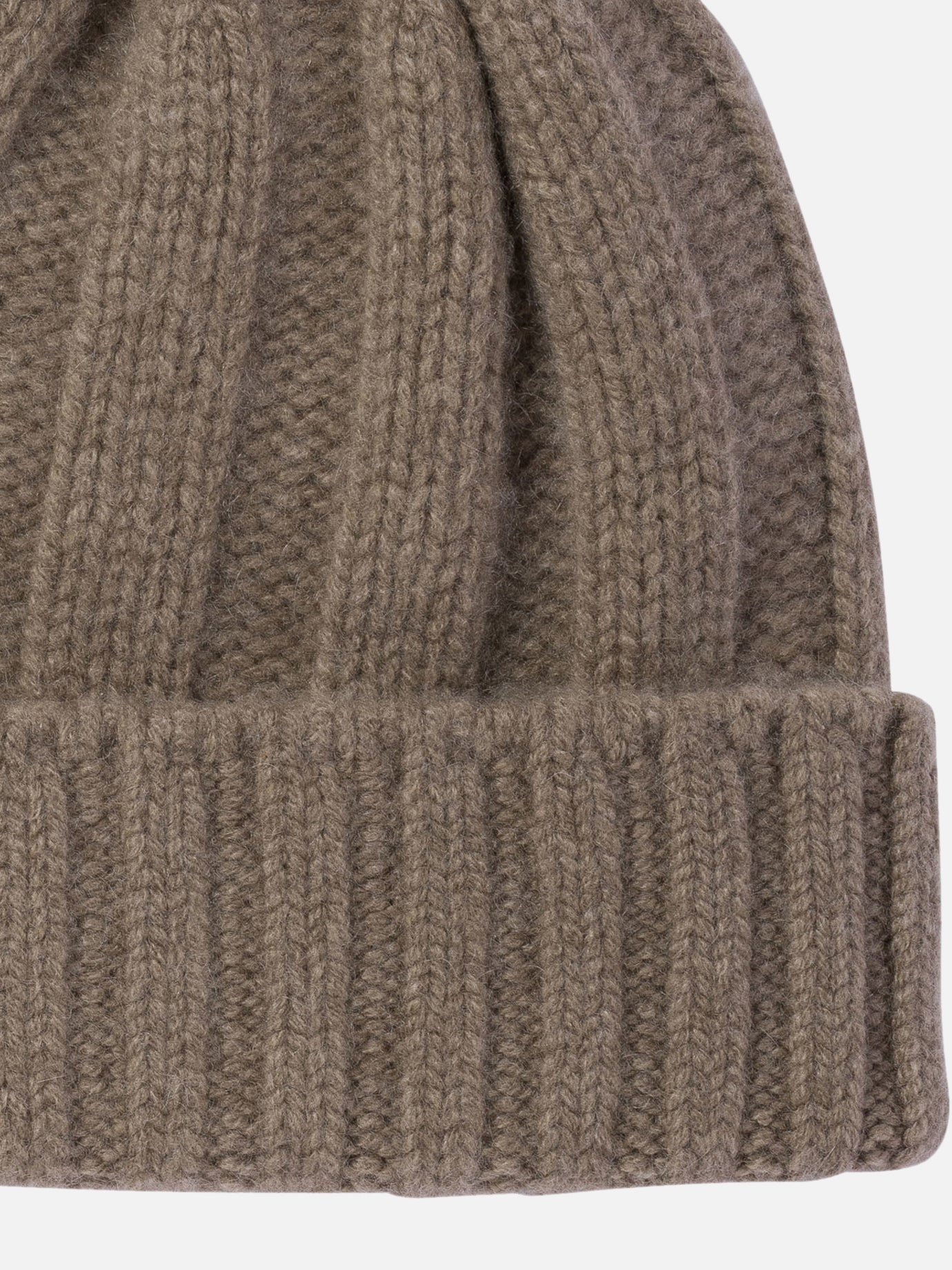 Beanies 100% cashmere  Brown - Beams Plus Men | PDP | VIETTI Online Store | thumbnail_3