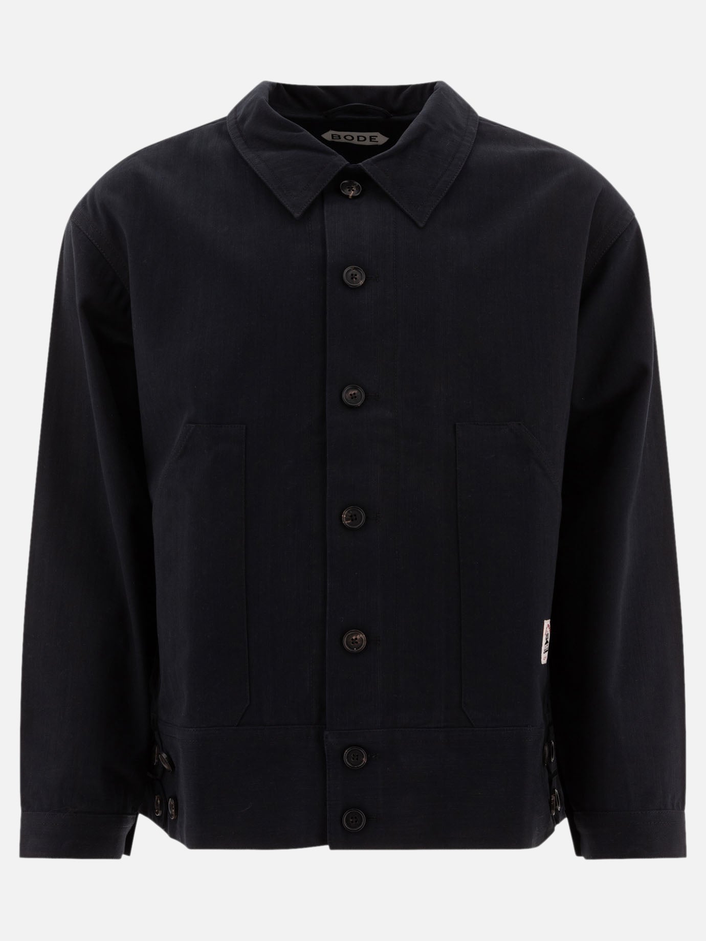 Quilted & Utility Jackets Solid colour  Black - Bode Men | PDP | VIETTI Online Store | Zoom-Modal
