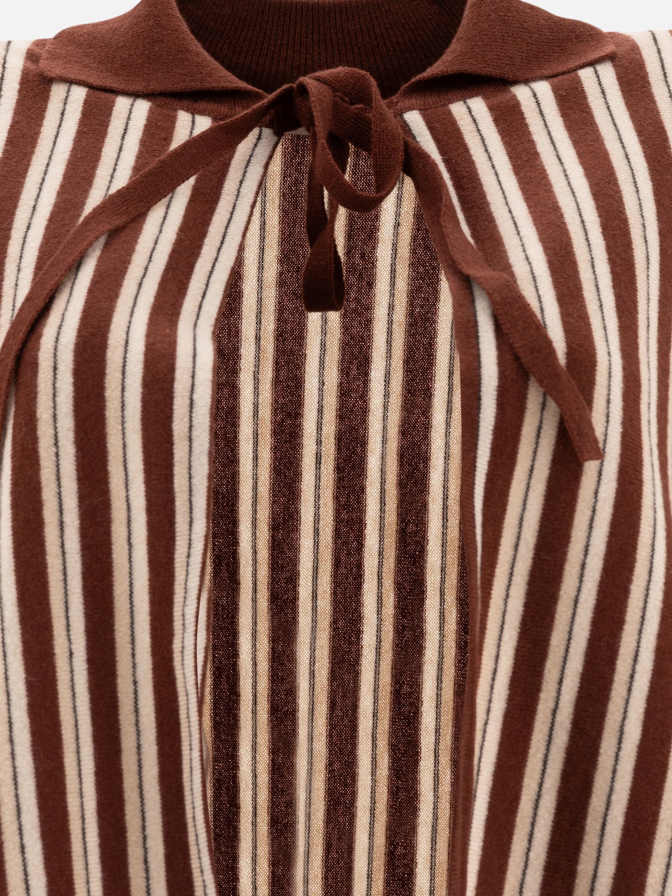 Bode "Hogan Stripe" cardigan Brown