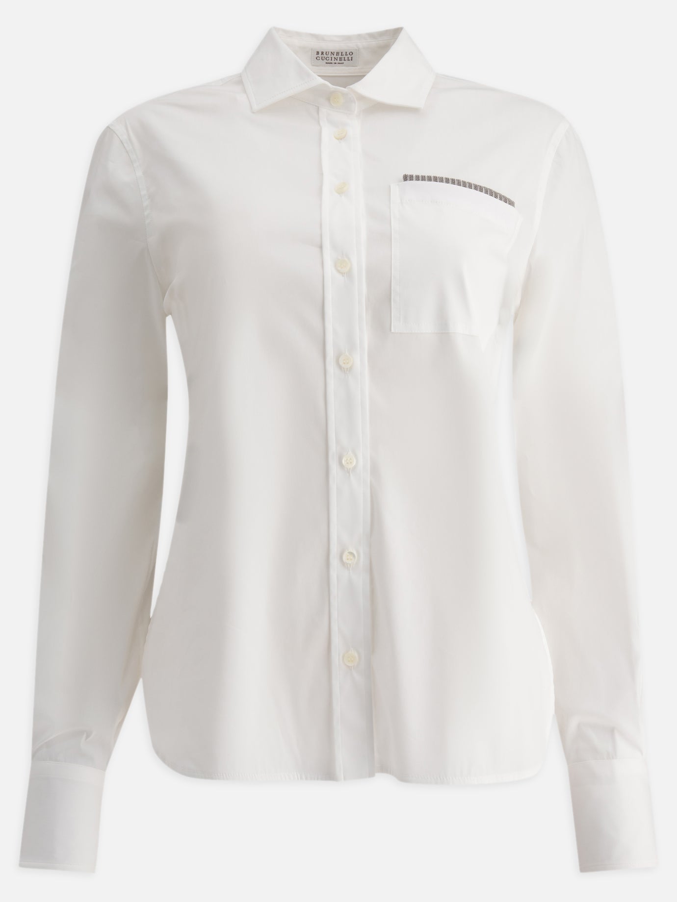 Brunello Cucinelli Poplin shirt White