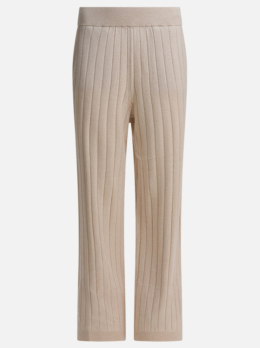 Leisure trousers Solid colour  Beige - Brunello Cucinelli Women | PDP | VIETTI Online Store 
