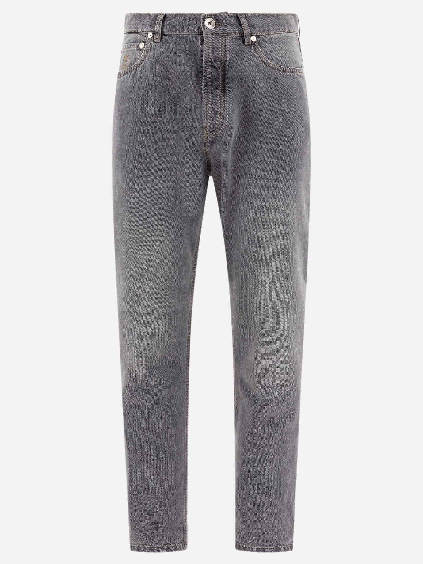 Brunello Cucinelli "Iconic Fit" jeans Grey